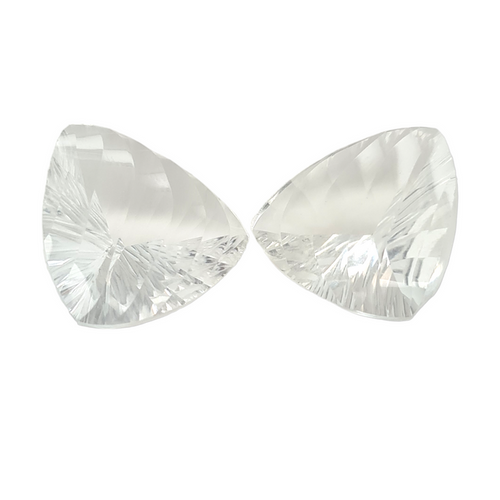1 Pear Natural Crystal Faceted Trillion Shape | Size:20mm - The LabradoriteKing