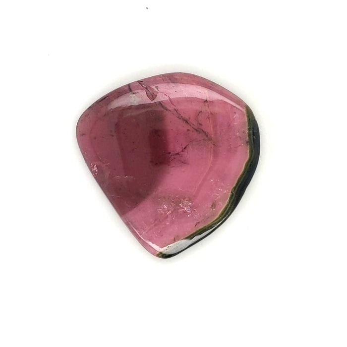 1 Pics Of Natural Watermelon Tourmaline Slice | Size:16X15mm | With Certificate - The LabradoriteKing