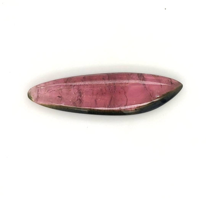 1 Pics Of Natural Watermelon Tourmaline Slice | Size:43X12mm | With Certificate - The LabradoriteKing