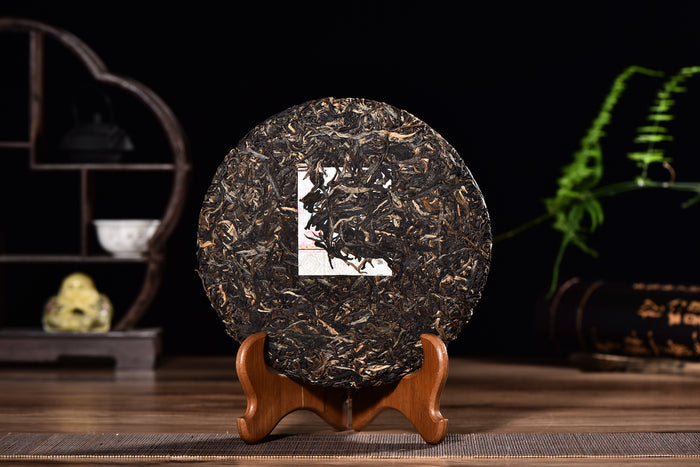 2014 Bao He Xiang "Meng Song Peacock" Raw Pu-erh Tea Cake | Yunnan Sourcing Tea Shop