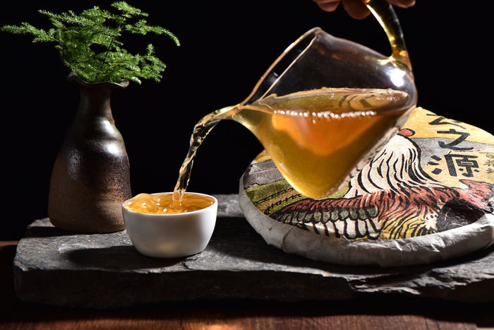 2017 Yunnan Sourcing "Autumn Bai Hua Di Village" Raw Pu-erh Tea Cake | Yunnan Sourcing Tea Shop