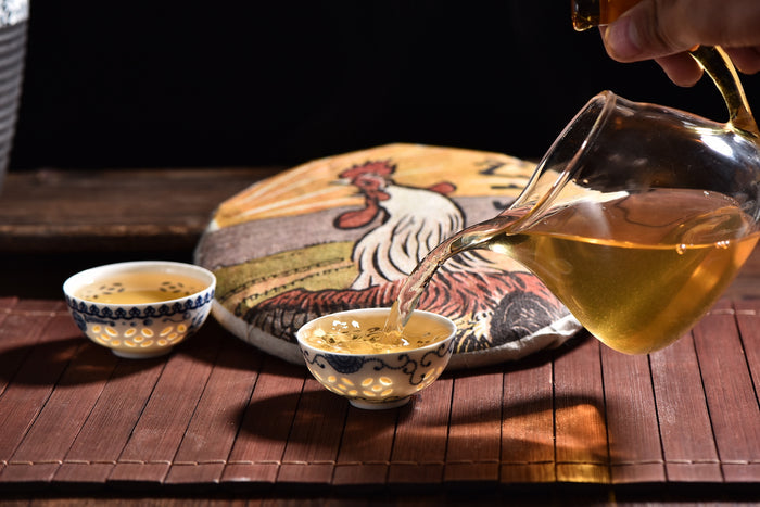 2017 Yunnan Sourcing "Autumn Ku Zhu Shan" Raw Pu-erh Tea Cake | Yunnan Sourcing Tea Shop
