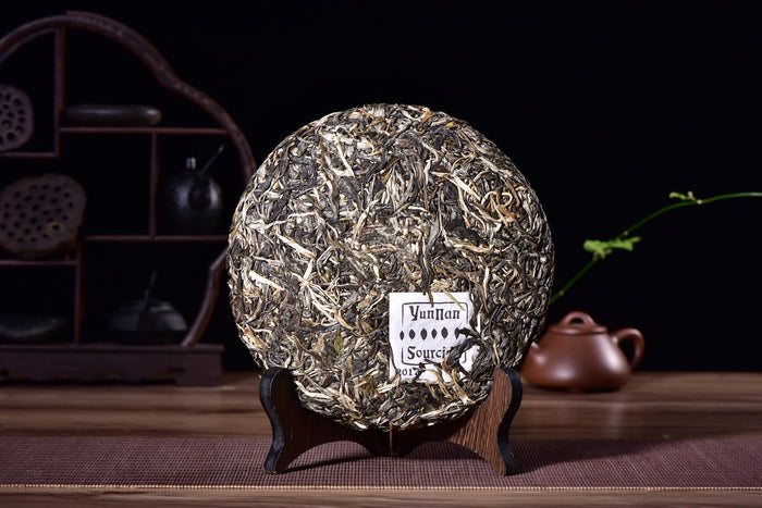 2017 Yunnan Sourcing "Gu Shu Bai Cha" Old Arbor Raw Pu-erh Tea Cake | Yunnan Sourcing Tea Shop