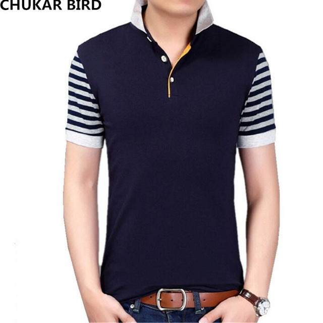 2018 New Men POLO Shirt Fashion Polo Homme Slim Fit Short-sleeve Camisa Polo shirts Men's Summer Tops&Tees - 64 Corp