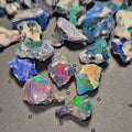 20 Pcs of Black Opal Rough | 14-20mm Sizes - The LabradoriteKing