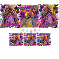 40 oz Tumbler Wrap - UVDTF Ink Transfers - Original Summerween