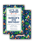 Adventure Camp Invitation, Nightfall