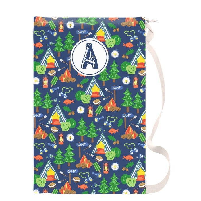 Adventure Camp Personalized Laundry Bag, Nightfall