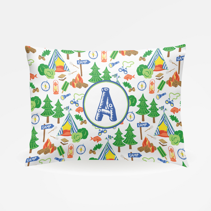 Adventure Camp Personalized Pillowcase for Standard Bed Pillow, Fresh Air