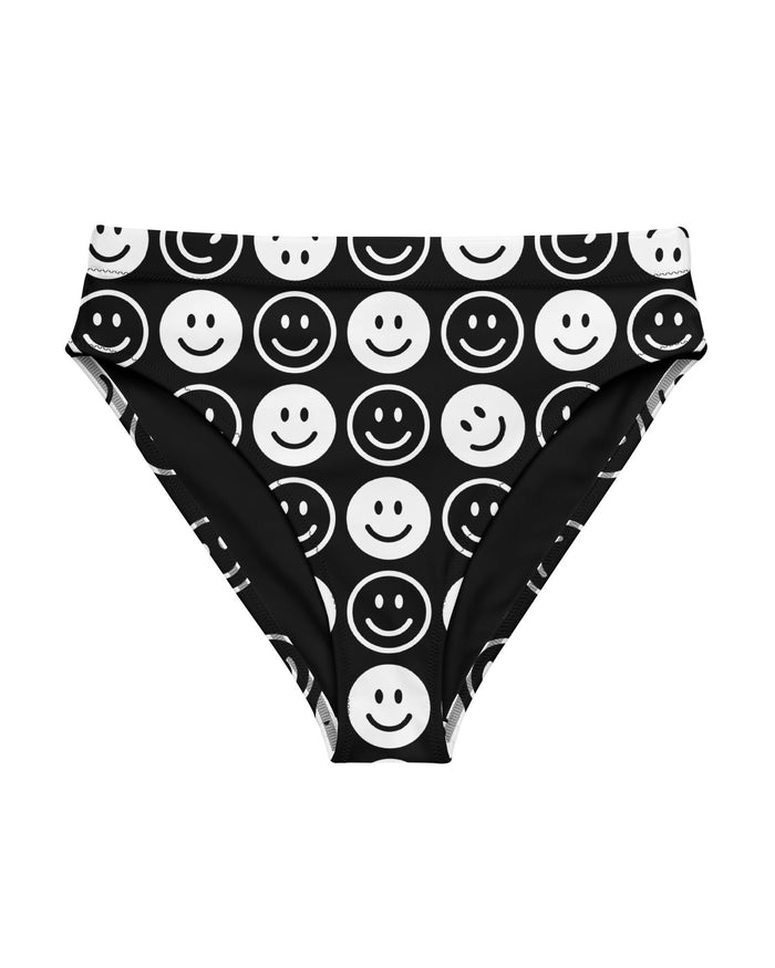 All Smiles Recycled High Waisted Bottoms, High-Waisted Bottoms, - One Stop Rave