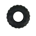 Ancol Tough Tyre dog toy, 21cm floating open ring for tug, fetch and treat paste