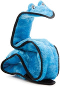 Ancol Tough super snake dog toy, 95cm soft fabric snake with five squeakers along its body