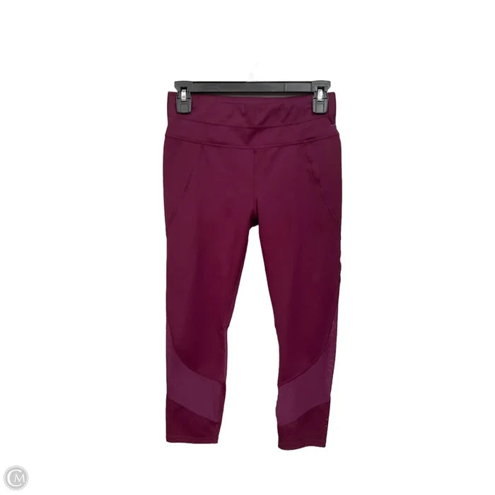Athletic Capris By Athleta In Purple, Size: S