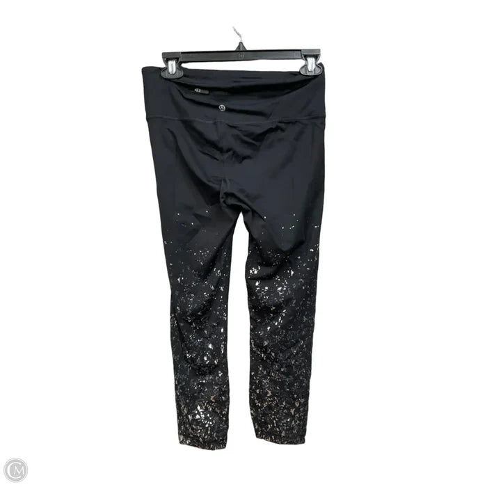 Athletic Capris By Lululemon In Black, Size: M