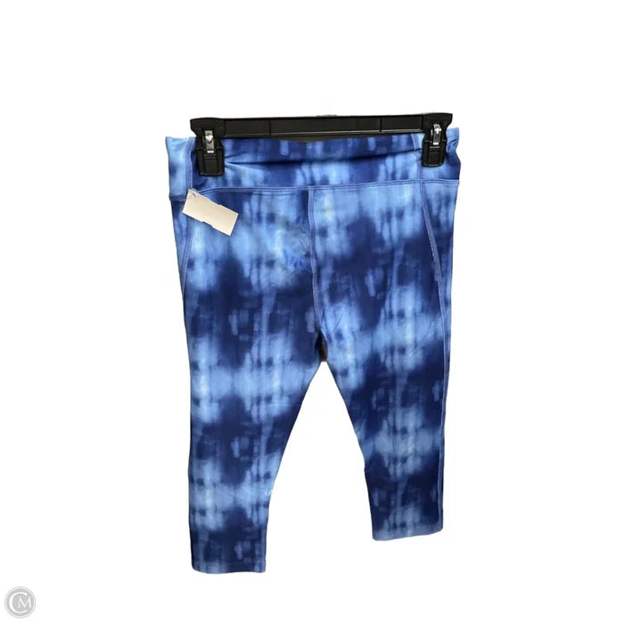 Athletic Capris By Under Armour In Blue, Size: M