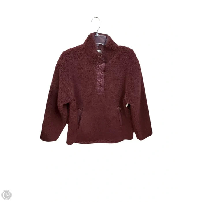 Athletic Fleece By Athleta In Red, Size: M