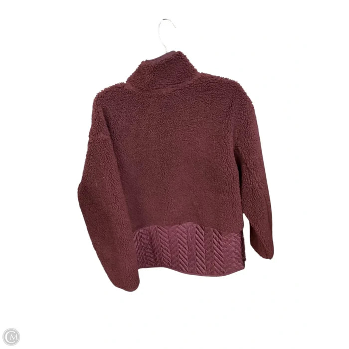 Athletic Fleece By Athleta In Red, Size: M