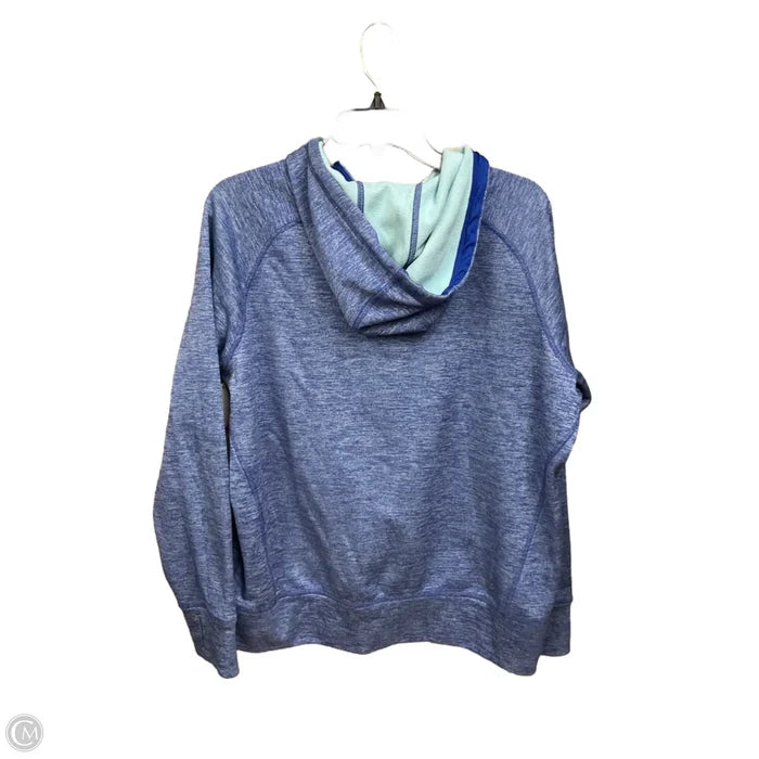 Athletic Jacket By Adidas In Blue, Size: Xl