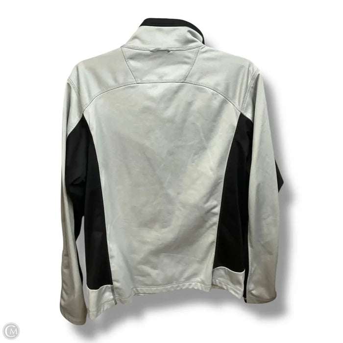 Athletic Jacket By The North Face In Grey, Size: M
