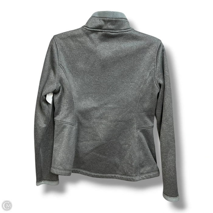 Athletic Jacket By The North Face In Grey, Size: M
