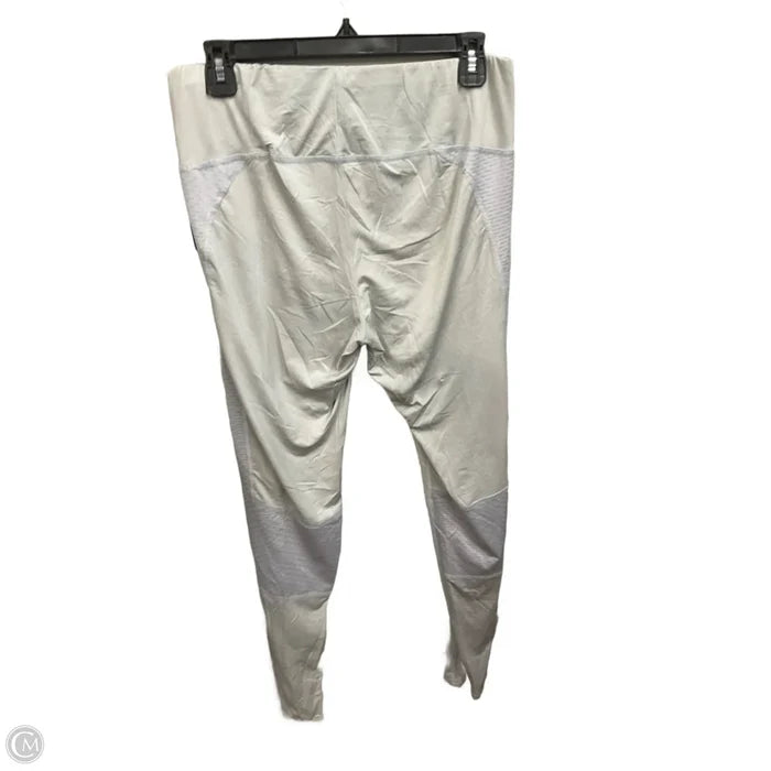 Athletic Leggings By Champion In Grey, Size: L