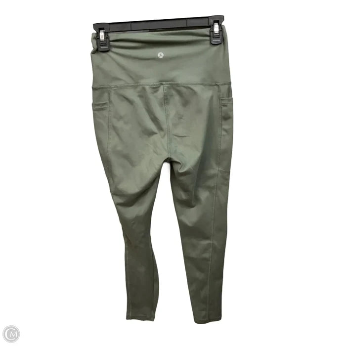 Athletic Leggings By Danskin In Green, Size: S