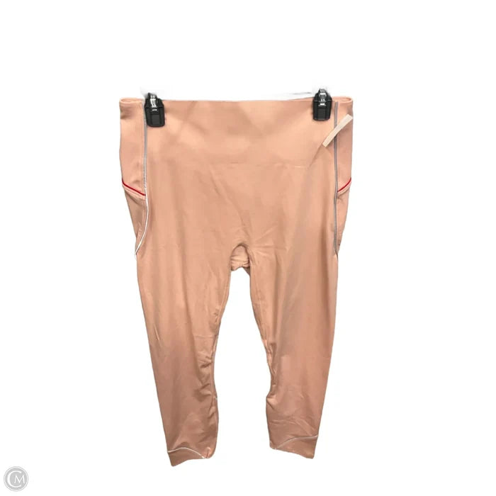 Athletic Leggings By Fabletics In Pink, Size: Xl