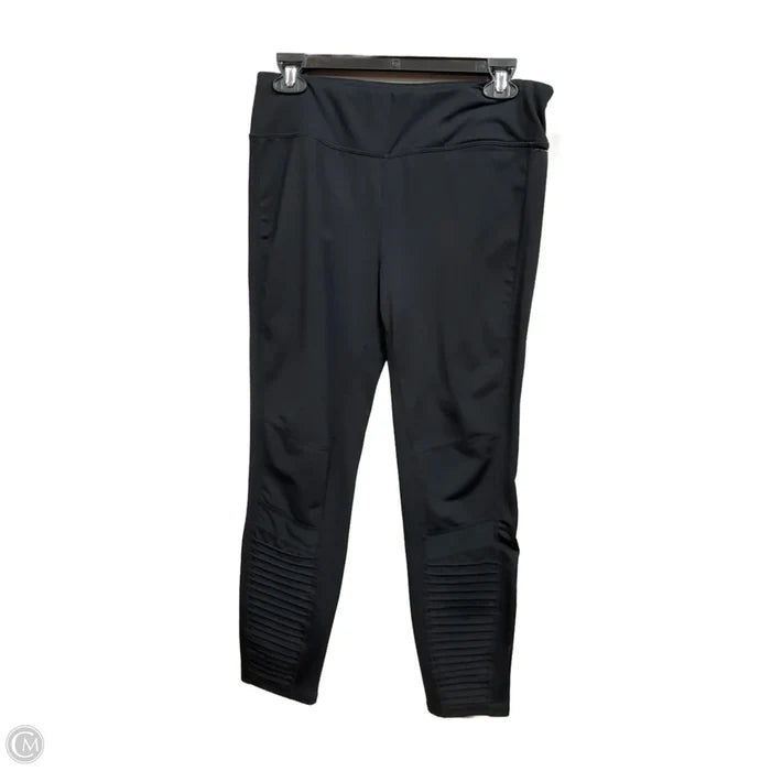 Athletic Leggings By Gaiam In Black, Size: L
