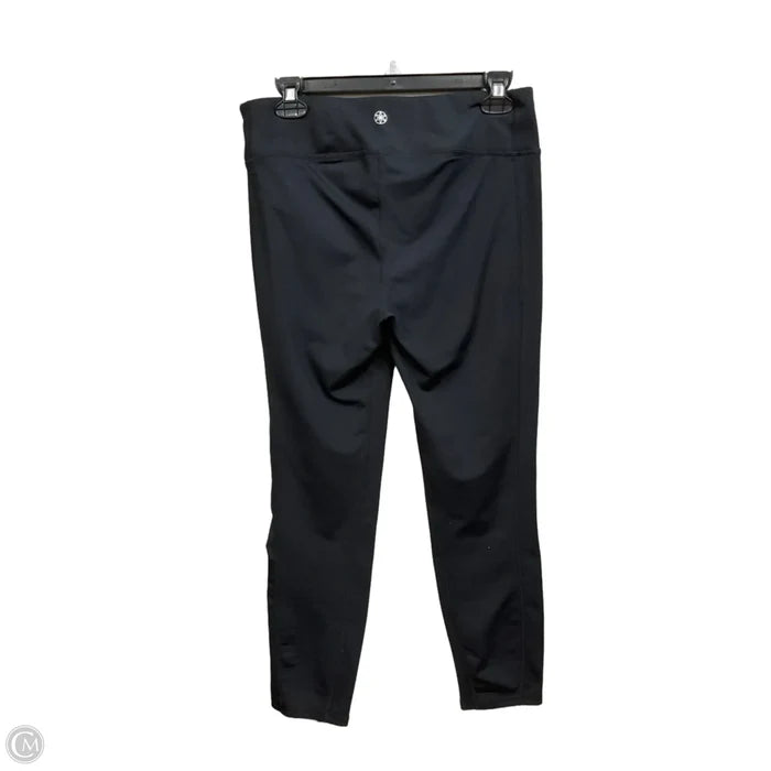 Athletic Leggings By Gaiam In Black, Size: L