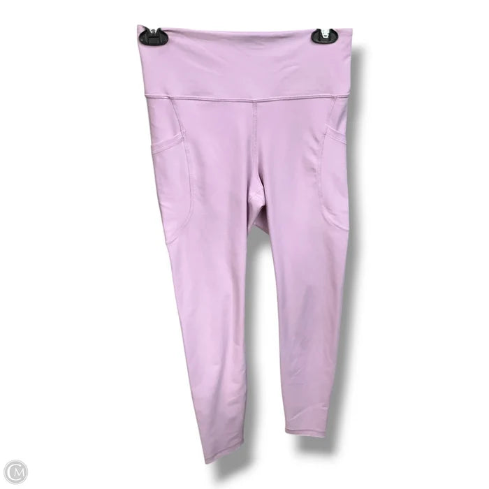 Athletic Leggings By Old Navy In Purple, Size: M