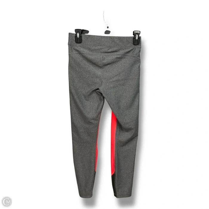 Athletic Leggings By Under Armour In Grey, Size: M