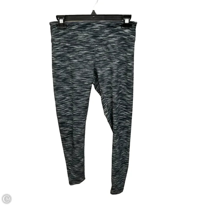 Athletic Leggings By Zella In Black & White, Size: S