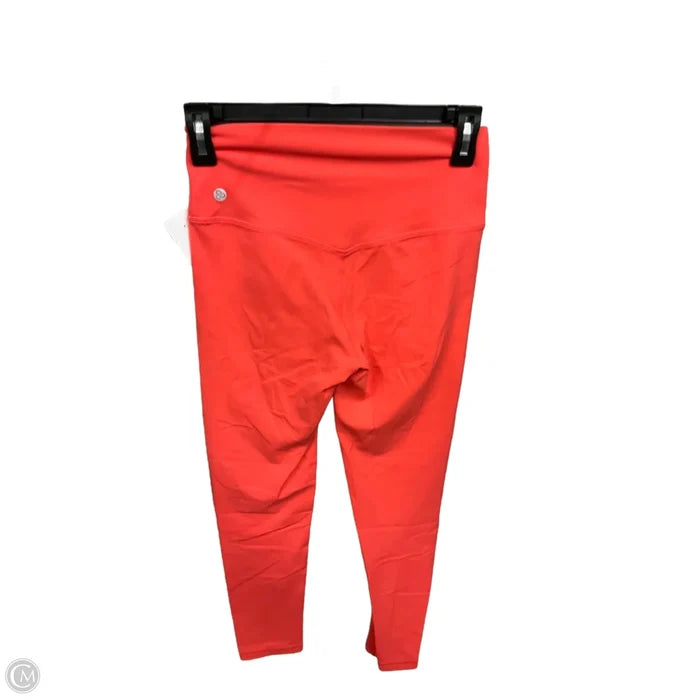 Athletic Leggings By Zella In Coral, Size: S