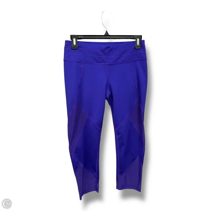 Athletic Leggings Capris By Athleta In Purple, Size: S