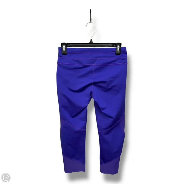 Athletic Leggings Capris By Athleta In Purple, Size: S