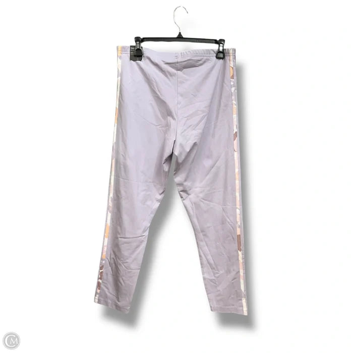 Athletic Pants By Adidas In Purple, Size: L