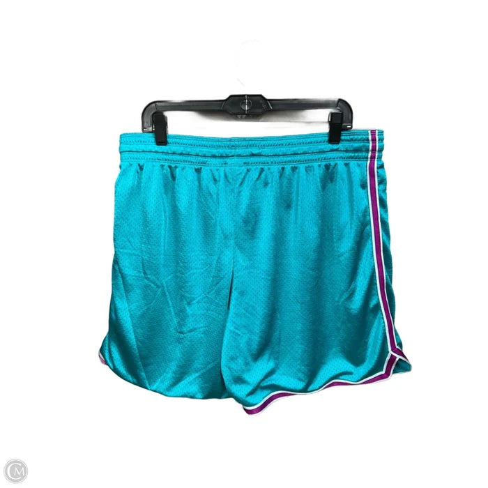 Athletic Shorts By Nike Apparel In Aqua, Size: Xl