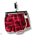 Athletic Shorts By Nike Apparel In Plaid Pattern, Size: M