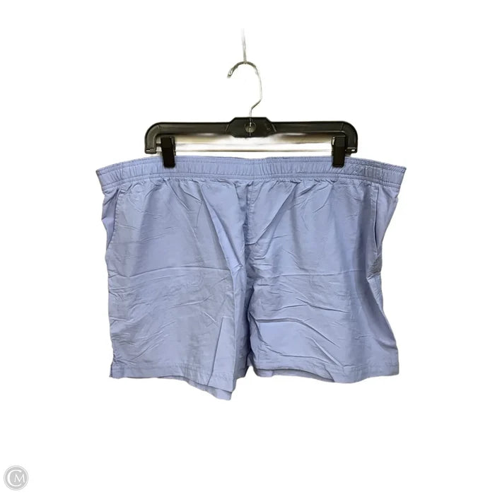 Athletic Shorts By Columbia In Blue, Size: Xxl