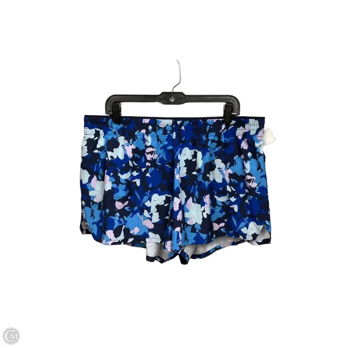 Athletic Shorts By Gapfit In Floral Print, Size: Xl