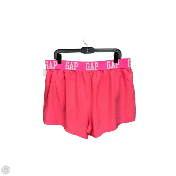 Athletic Shorts By Gapfit In Pink, Size: Xl