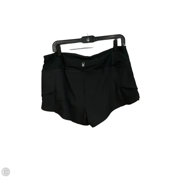 Athletic Shorts By Spyder In Black, Size: L