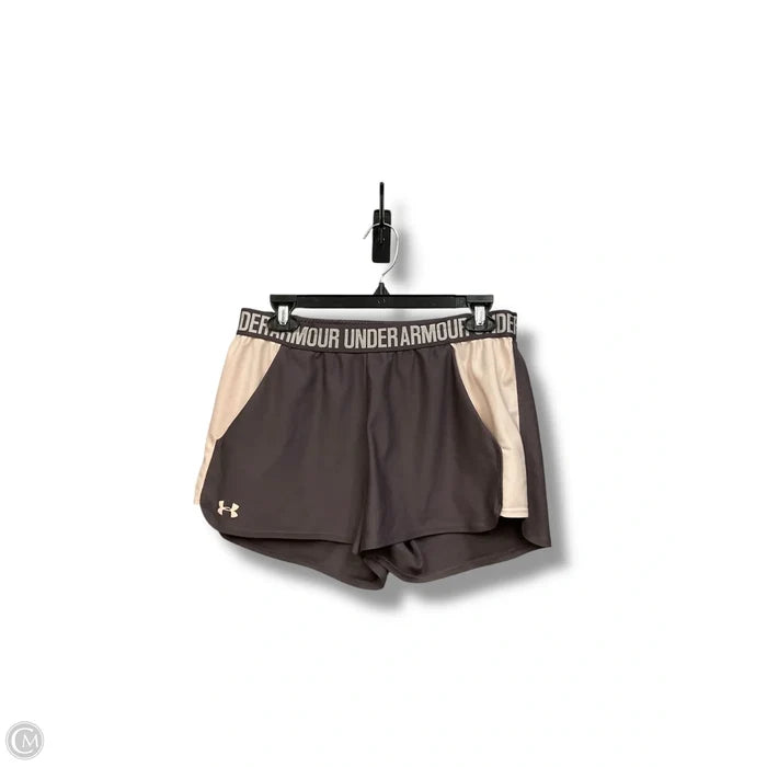 Athletic Shorts By Under Armour In Mauve, Size: L
