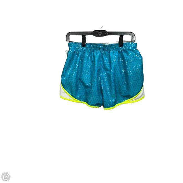 Athletic Shorts By Under Armour In Teal, Size: M