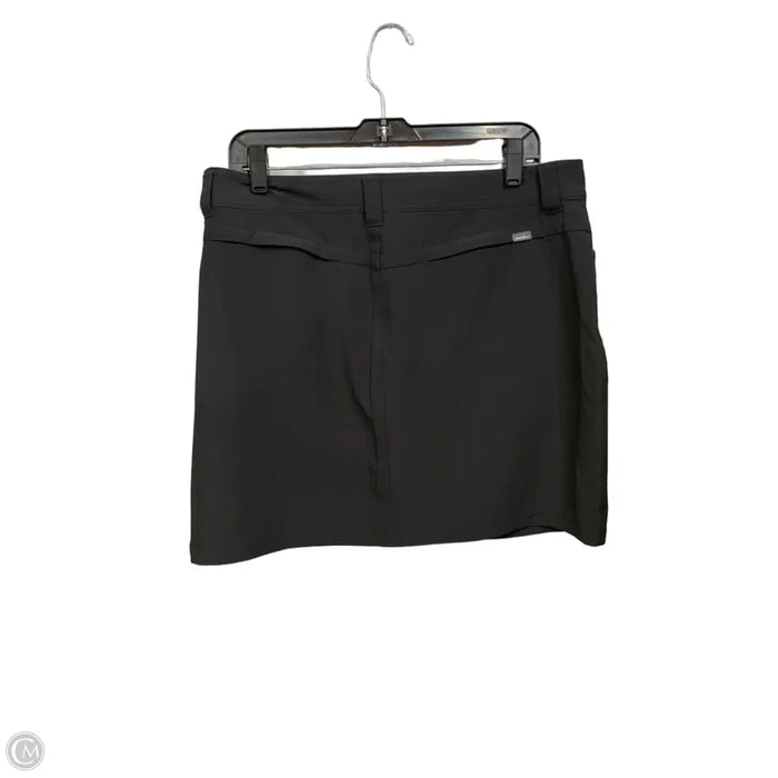 Athletic Skort By Eddie Bauer In Black, Size: L
