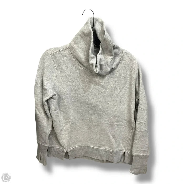 Athletic Sweatshirt Collar By Athleta In Grey, Size: S