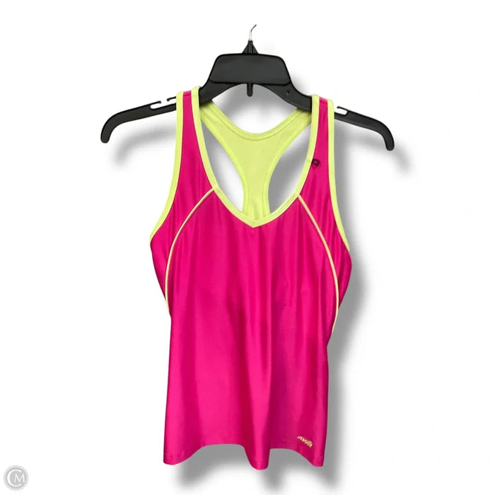 Athletic Tank Top By Avia In Pink, Size: M