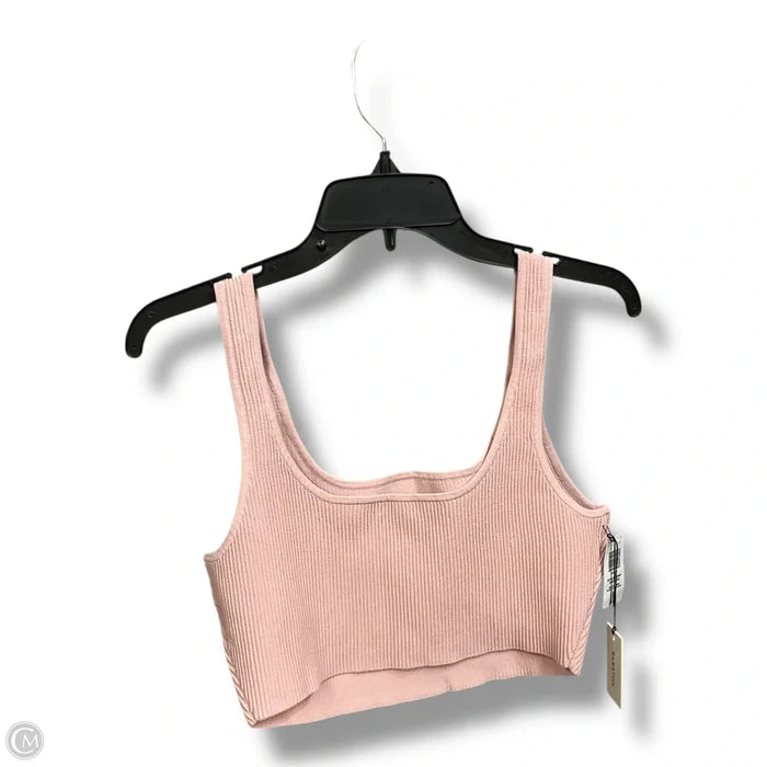 Athletic Tank Top By Babaton In Pink, Size: Xl