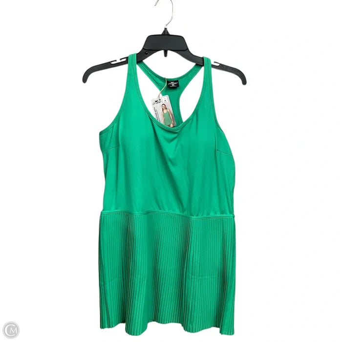 Athletic Tank Top By Cmc In Green, Size: M