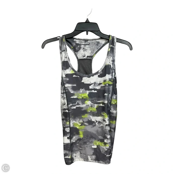 Athletic Tank Top By Eddie Bauer In Camouflage Print, Size: S